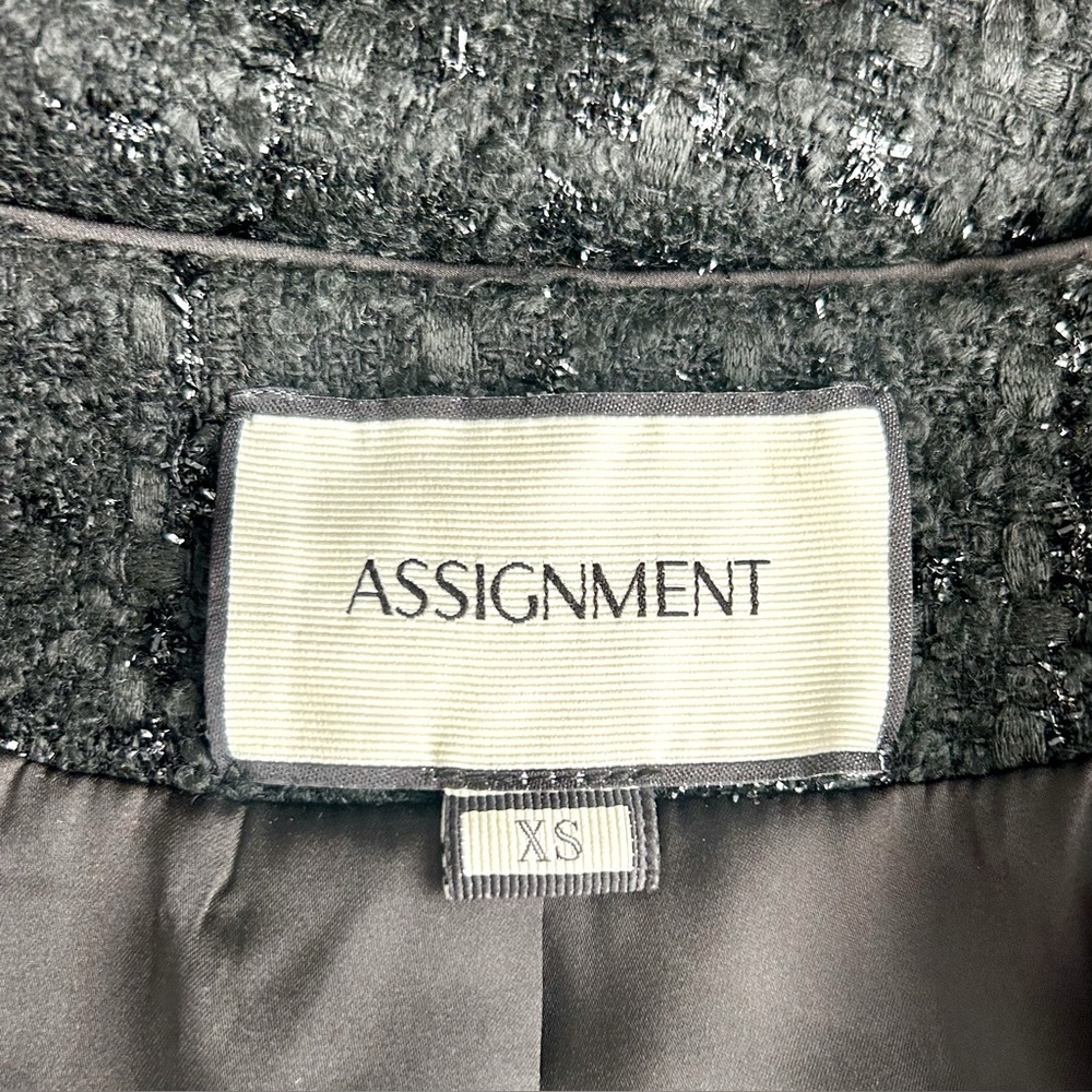 Revolve Assignment Bianca Jacket in Black Tweed R… - image 13